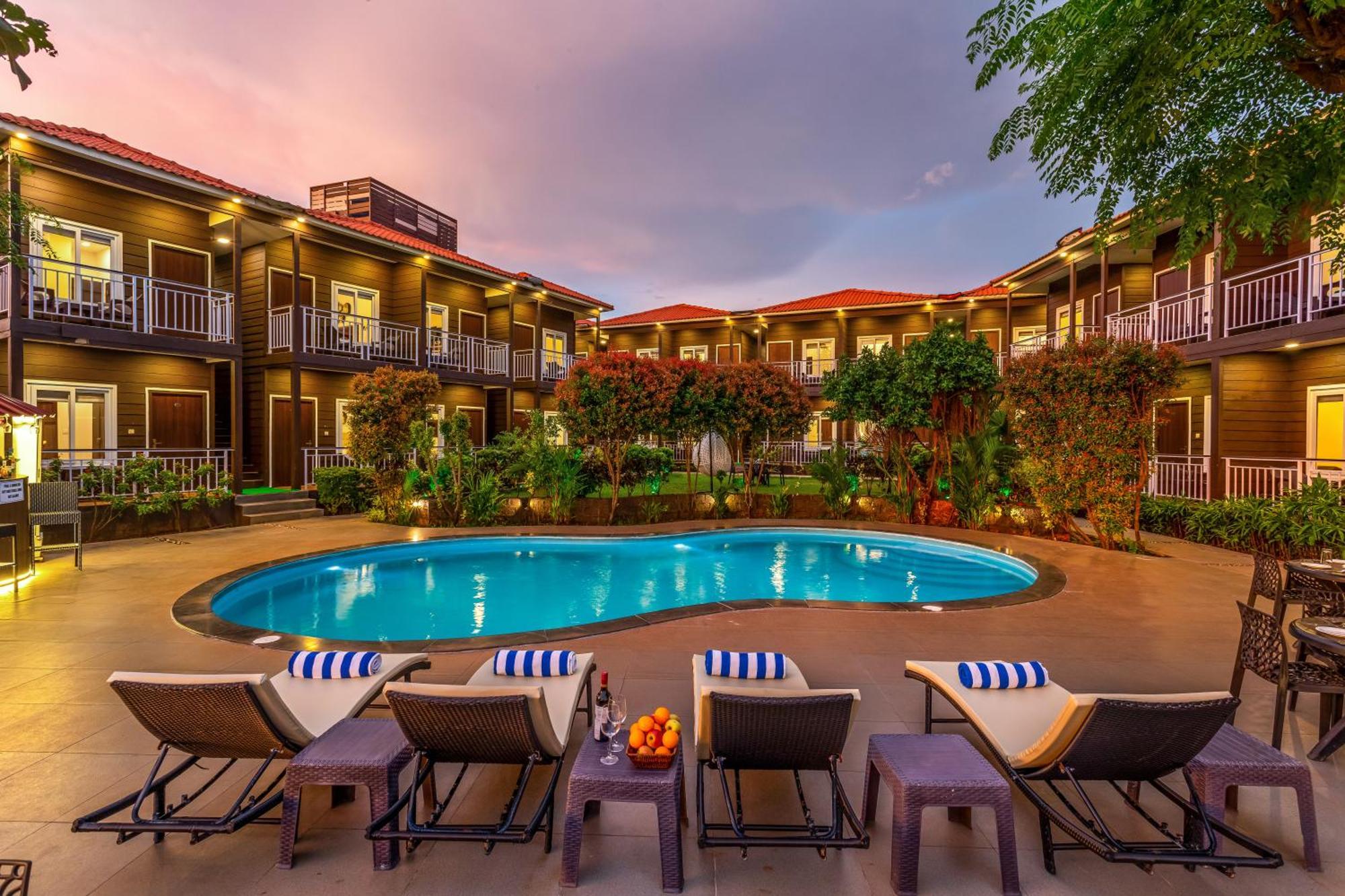 Aurum Resorts Morjim Ashvem Beach Экстерьер фото